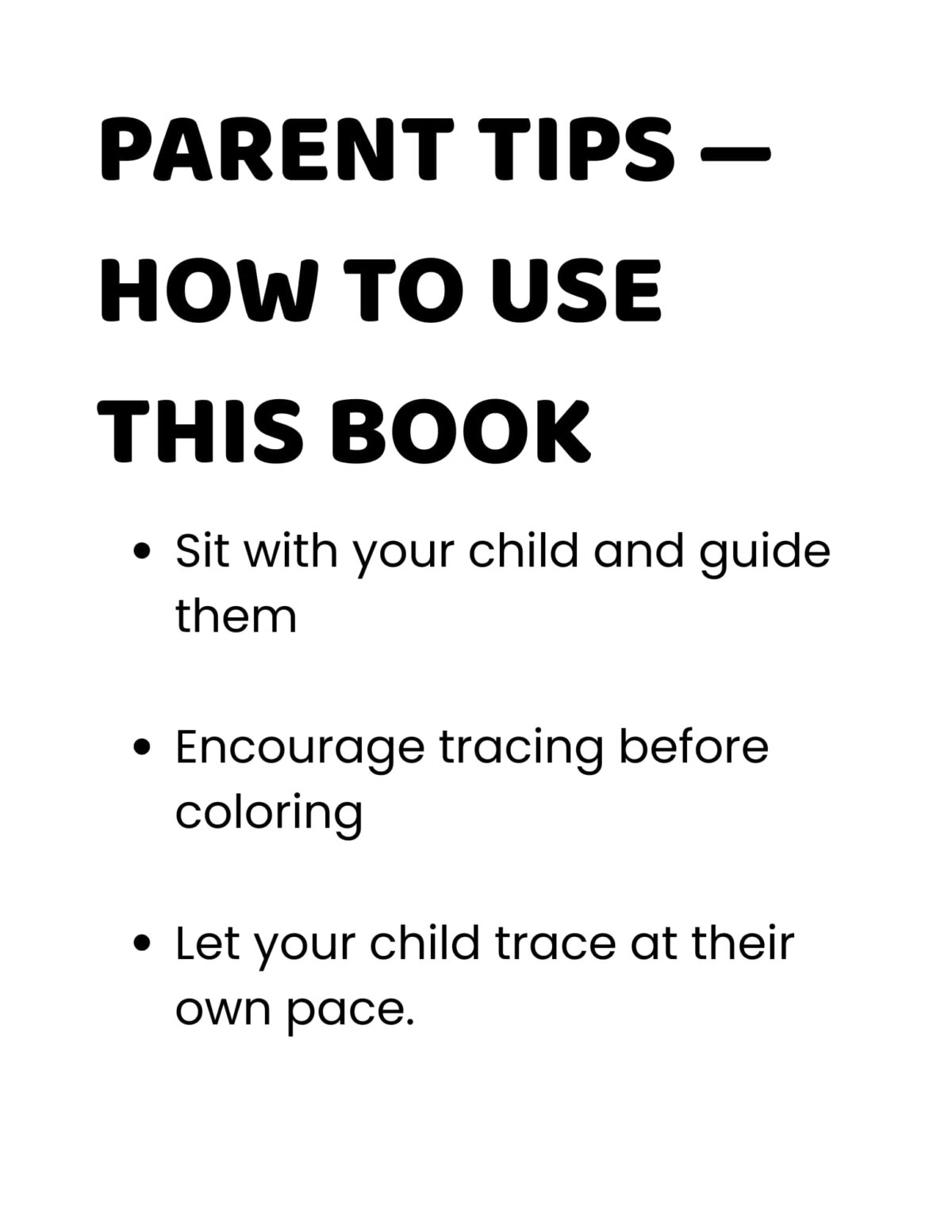 Trace & Color for Toddlers Ages 2–4 - Image 2