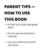 Trace & Color for Toddlers Ages 2–4 - Image 2