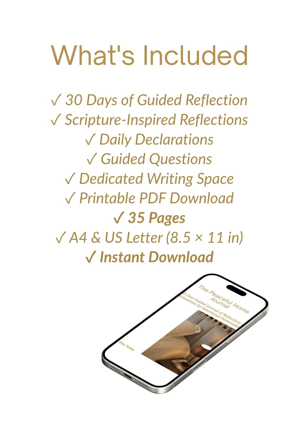 The Peaceful Home Journal - Image 2