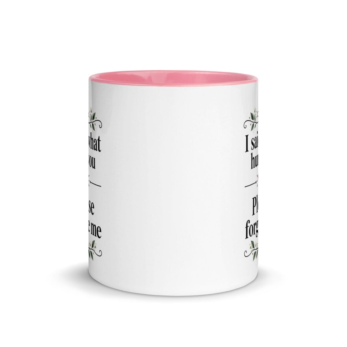 Please Forgive Me Color Accent Mug | Heartfelt Apology Gift - Image 5