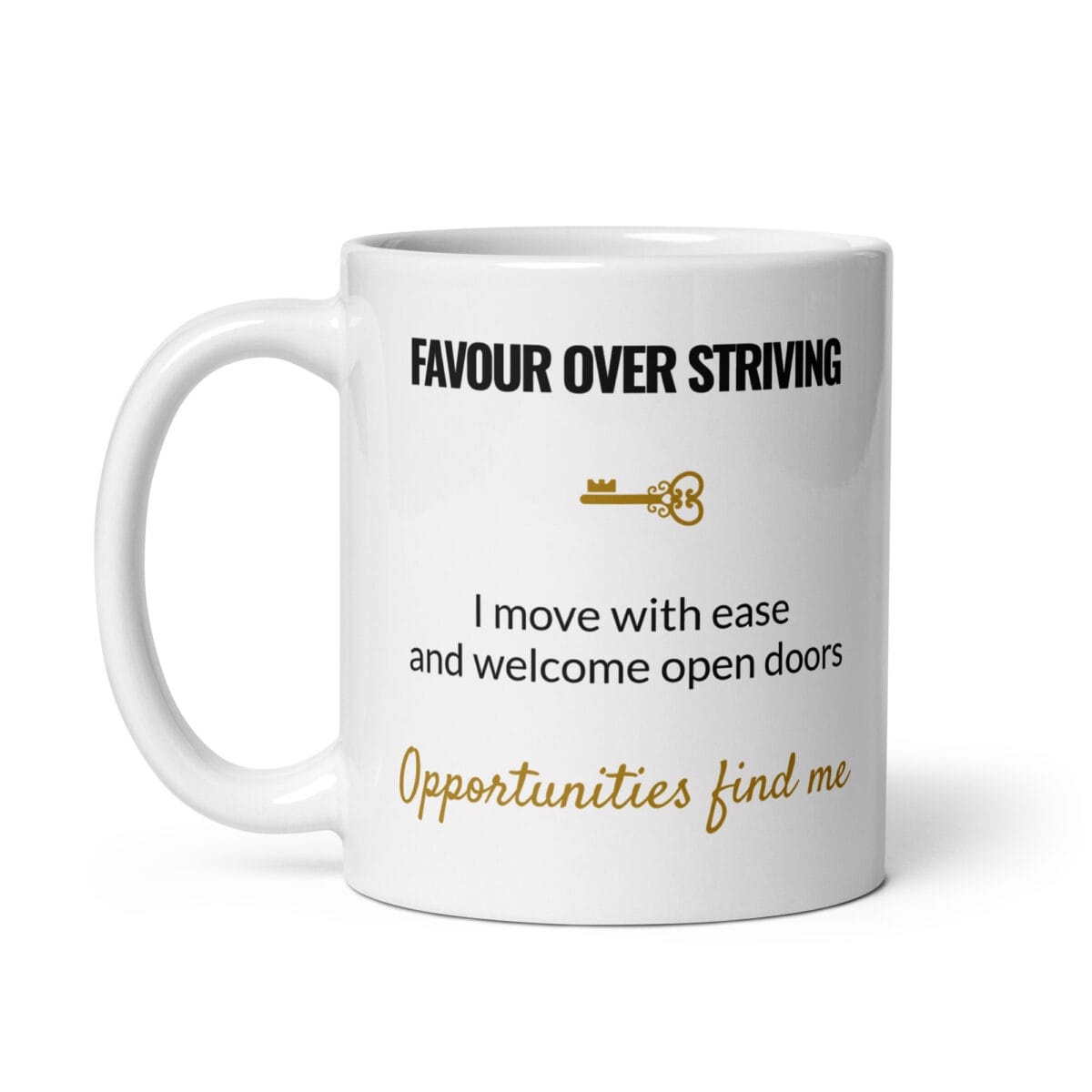 Favour Over Striving Mug - Image 7